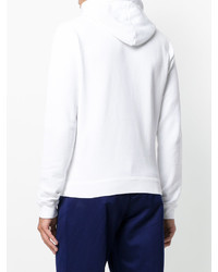 Мужской белый худи с принтом от DSQUARED2