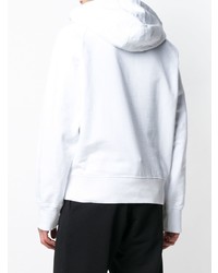 Мужской белый худи с принтом от Just Cavalli