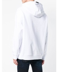 Мужской белый худи с принтом от Diesel Black Gold