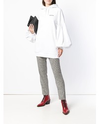 Женский белый худи от Wandering