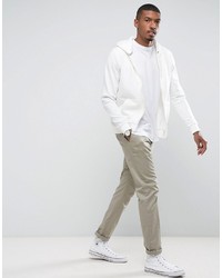 Мужской белый худи от Brave Soul