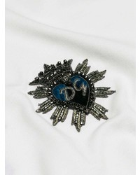 Мужской белый худи от Dolce & Gabbana