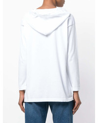 Женский белый худи от Fay