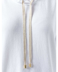 Женский белый худи от Fay