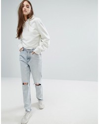 Женский белый худи от Cheap Monday