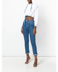 Женский белый худи от Gcds