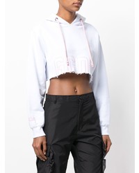 Женский белый худи от Gcds