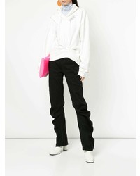 Женский белый худи от Ground Zero