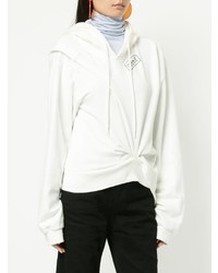 Женский белый худи от Ground Zero