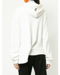 Женский белый худи от Ground Zero