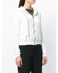 Женский белый худи от Rick Owens