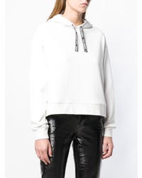 Женский белый худи от Karl Lagerfeld