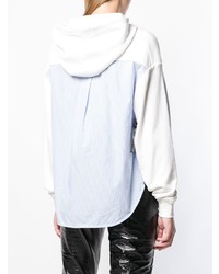 Женский белый худи от Karl Lagerfeld