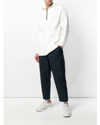 Мужской белый худи от Sempach