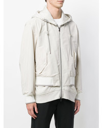 Мужской белый худи от Wooyoungmi