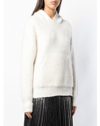 Женский белый худи от Laneus