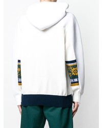 Мужской белый худи от Sacai