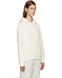 Женский белый худи от Simon Miller