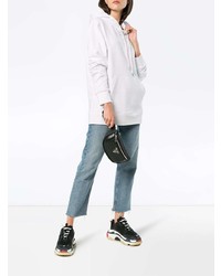 Женский белый худи от Helmut Lang