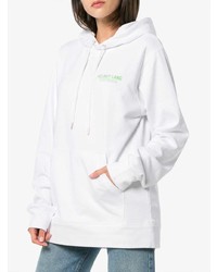 Женский белый худи от Helmut Lang