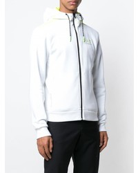 Мужской белый худи от Ea7 Emporio Armani