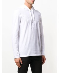 Мужской белый худи от Balmain