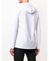 Мужской белый худи от Balmain