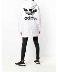 Женский белый худи от adidas