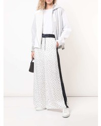 Женский белый худи от Sacai