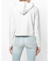 Женский белый худи от Calvin Klein Jeans