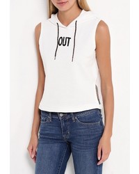 Женский белый худи от Piazza Italia