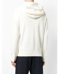 Мужской белый худи от Maison Flaneur