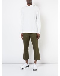 Мужской белый худи от Ten C