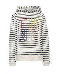 Женский белый худи от Tommy Hilfiger