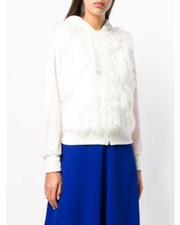 Женский белый худи от Comme Des Garçons Girl