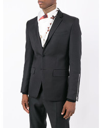 Мужской белый шарф с принтом от DSQUARED2