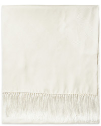 Мужской белый шарф от Brooks Brothers