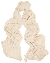 Женский белый шарф от Madeleine Thompson