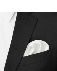 Белый шелковый нагрудный платок от Turnbull & Asser