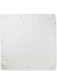 Белый шелковый нагрудный платок от Lanvin