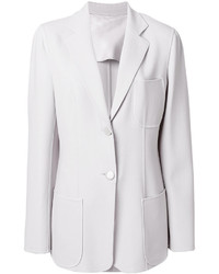 Женский белый шелковый пиджак от Giorgio Armani