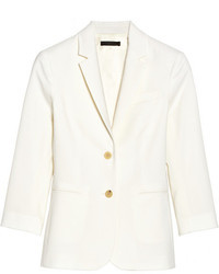 Женский белый шелковый пиджак от The Row