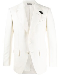 Мужской белый шелковый пиджак от Tom Ford