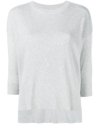 Женский белый шелковый свитер от Frame
