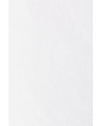 Белый шелковый топ без рукавов от Diane von Furstenberg