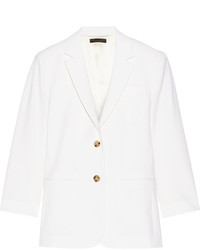 Белый шерстяной пиджак