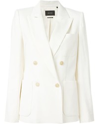 Женский белый шерстяной пиджак от Isabel Marant