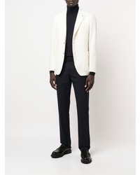 Мужской белый шерстяной пиджак от Tagliatore