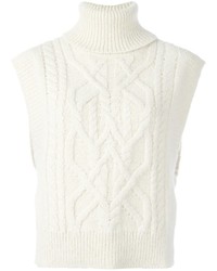 Женский белый шерстяной свитер от Isabel Marant
