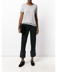 Женский белый шерстяной свитер от Le Tricot Perugia